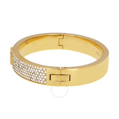 michael kors gold plated crystal bracelets|Michael Kors gold bracelet sale.